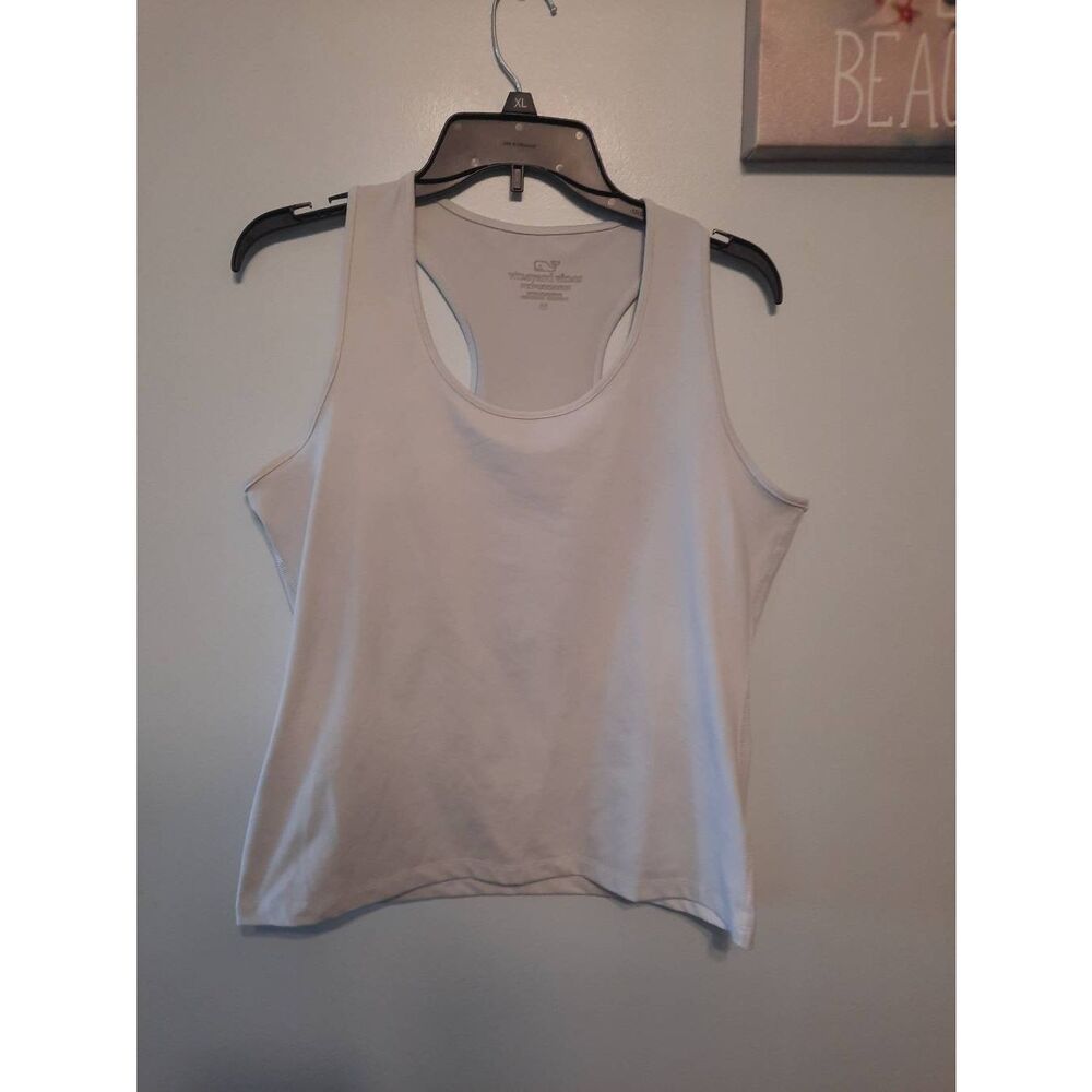 Vineyard Vines Performance Tank Size M White